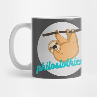 "Philoslothical" Thoughtful Sloth Mug